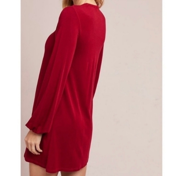 Anthropologie Michael‎ Stars Red Dress Small NWT - Picture 6 of 10